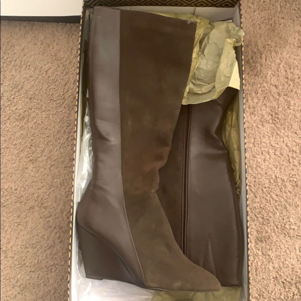 Charles by Charles David dark brown boots